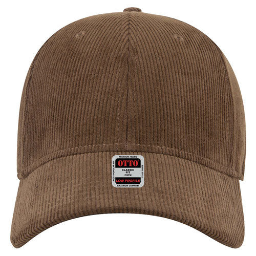 Otto Brushed Bull Denim Low Profile Baseball Cap