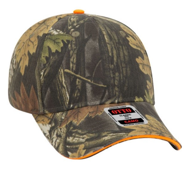 OTTO Cap Camouflage 6 Panel Baseball Cap