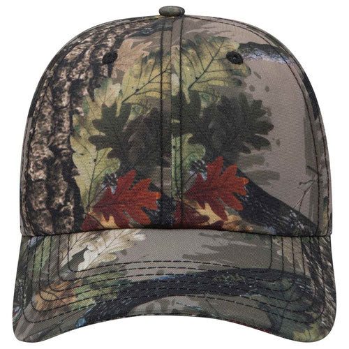 OTTO Cap Camouflage 6 Panel 100% Polyester Baseball Cap