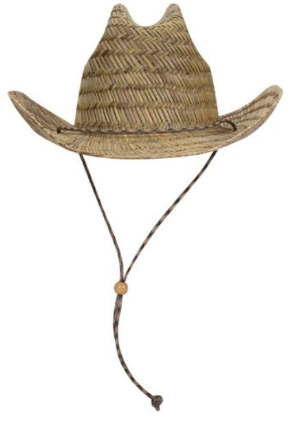 Otto Straw Cowboy Hat with Adjustable Cord