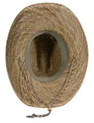 Otto Straw Cowboy Hat with Adjustable Cord
