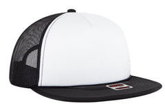 OTTO 5 Panel Foam Front Mesh Back Trucker Snapback Hat