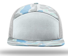 Richardson Printed 7 Panel Trucker Mesh Back Hat