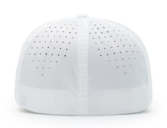 Richardson Solid White Performance Ignite Lt Laser Perf Official's Cap
