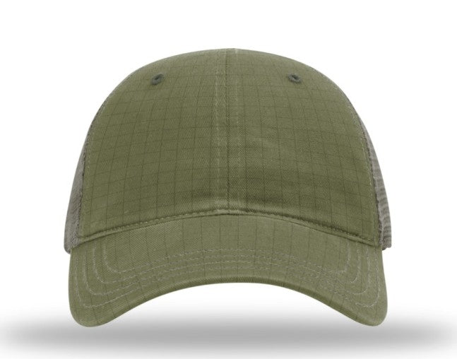 Richardson 6 Panel Trucker Mesh Relaxed Tactical
