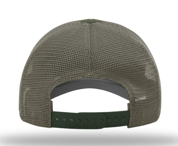 Richardson 6 Panel Trucker Mesh Relaxed Tactical