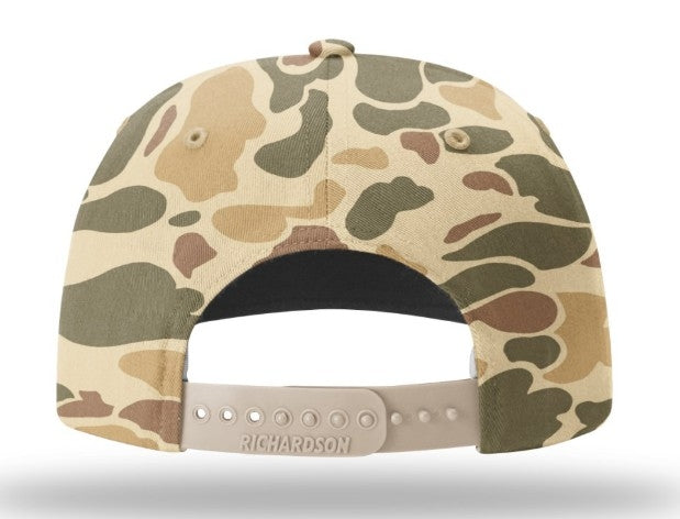 Richardson 6 Panel Camo Printed Twill Cap