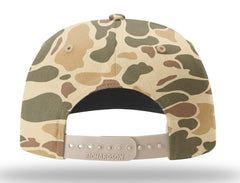 Richardson 6 Panel Camo Printed Twill Cap