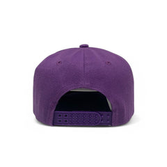 Basic Cap Plain Poly Snapback Hat 8002