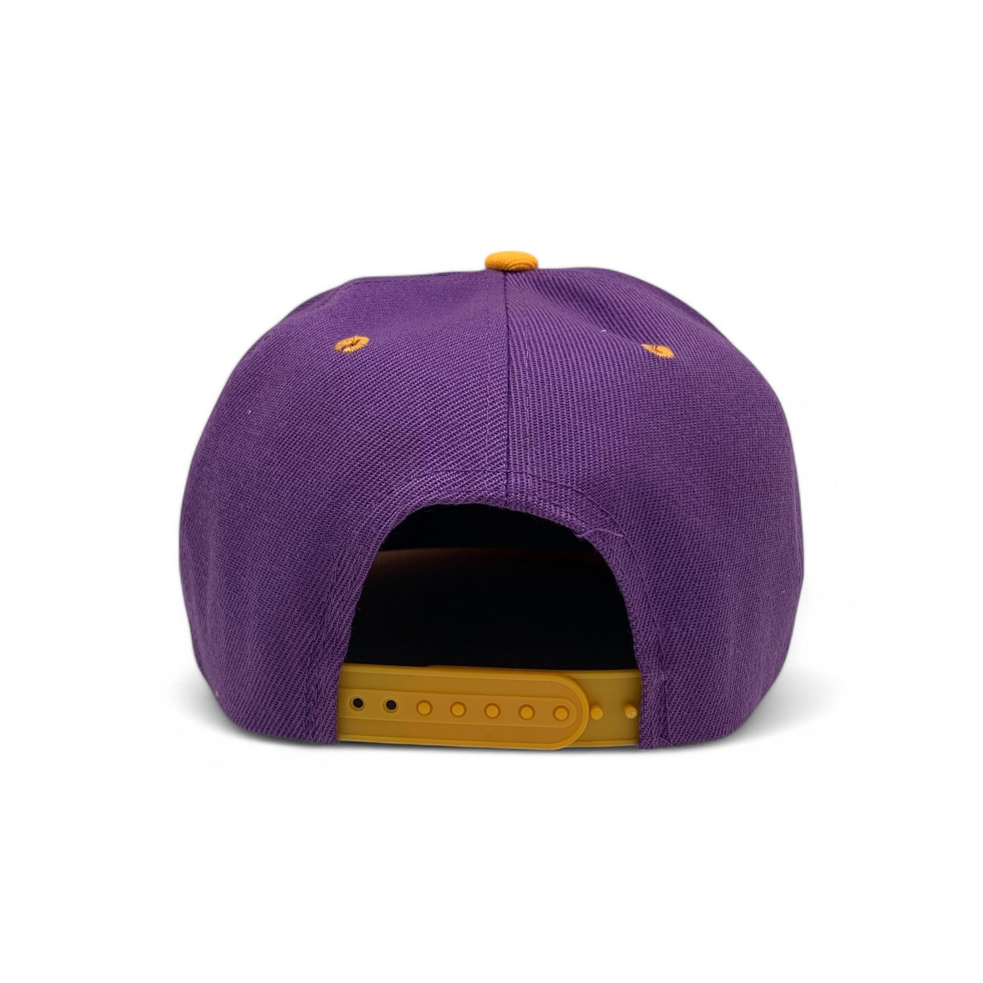 Basic Cap Plain Poly Snapback Hat 8002