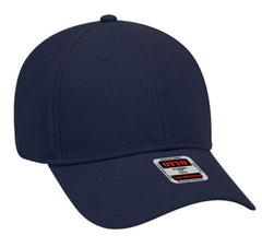 Otto Brushed Bull Denim Low Profile Baseball Cap 19-004