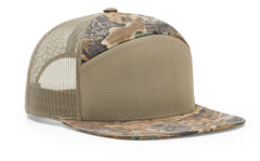 Richardson Printed 7 Panel Trucker Mesh Back Hat 168P