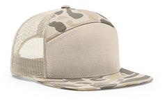 Richardson Printed 7 Panel Trucker Mesh Back Hat 168P