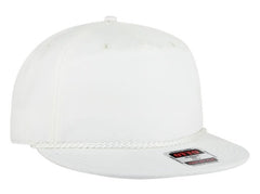 OTTO Cap 5 Panel Pro Style Roped Snapback Hat 9505-3