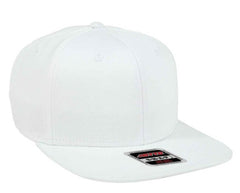 Otto Superior Combed 6 Panel Pro Cotton Twill Square Flat Visor 148-1224