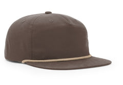 Richardson 5 Panel Nylon Grandpa Pinch Snapback 256