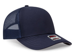 Otto Seamless 6 Panel Mid Profile Mesh Back Trucker Hat 1120-1