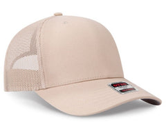 Otto Seamless 6 Panel Mid Profile Mesh Back Trucker Hat 1120-1