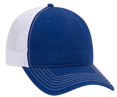 Otto Garment Washed Superior Cotton Low Profile Pro Style Mesh Back 121-858