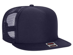 Budget Caps | Otto Foam Front Flat Visor High Crown Golf Style Mesh Back 132-1037