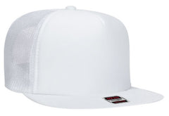 Budget Caps | Otto Foam Front Flat Visor High Crown Golf Style Mesh Back 132-1037