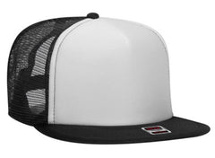 Budget Caps | Otto Foam Front Flat Visor High Crown Golf Style Mesh Back 132-1037