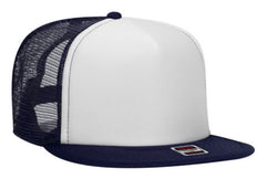 Budget Caps | Otto Foam Front Flat Visor High Crown Golf Style Mesh Back 132-1037