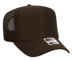 Budget Caps | Otto Foam Front High Crown Golf Mesh Back Caps 39-165