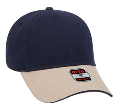 Blank Caps | Otto Brushed Cotton Twill Sandwich Visor Low Profile 23-430