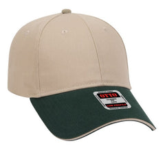 Blank Caps | Otto Brushed Cotton Twill Sandwich Visor Low Profile 23-430