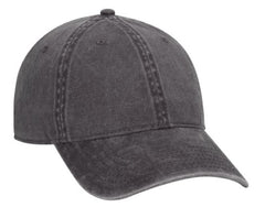 Otto Washed Pigment Dyed Cotton Twill Low Profile Pro Style 18-711