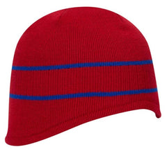 Otto Acrylic Knit Beanie with Stripes 100-630
