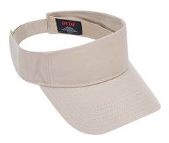 Otto Budget Caps | Otto Cotton Twill Sun Visor 60-662