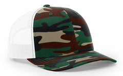 Richardson Trucker Camo Pattern Twill Mesh