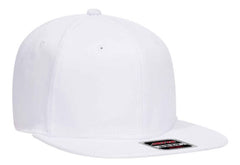 Otto Ultra Fine Brushed Stretchable Superior Cotton Twill Sq Flat Visor 148-1228