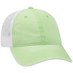 Otto 6 Panel Relaxed Low Pro Washed Pigment Dyed Cotton Twill Soft Mesh Back 121-1202