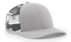 Richardson 6 Panel Trucker Printed Camo Mesh Back 112PM Camo