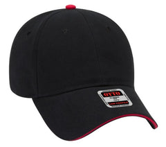 Blank Caps | Otto Brushed Cotton Twill Sandwich Visor Low Profile 23-430