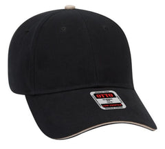 Blank Caps | Otto Brushed Cotton Twill Sandwich Visor Low Profile 23-430
