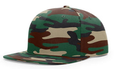 5 Panel Pinch Front Structured Snapback 255