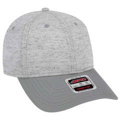 Otto Rayon Blend Jersey Knit Cotton Twill Baseball Cap 19-1232