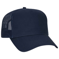 Otto Cotton Twill 5 Panel Low Profile Mesh Back Trucker Hat 102-664 (Replaces 102-1318)