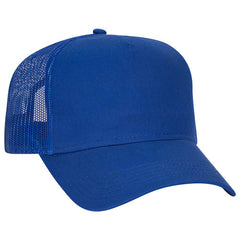 Otto Cotton Twill 5 Panel Low Profile Mesh Back Trucker Hat 102-664 (Replaces 102-1318)