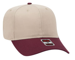 Otto 6 Panel Cotton Twill Pro Style Caps 27-079
