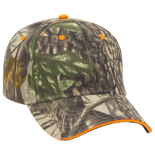 OTTO Cap Camouflage 6 Panel Baseball Cap