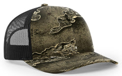 Richardson Trucker Camo Pattern Twill Trucker Mesh 112P Camo