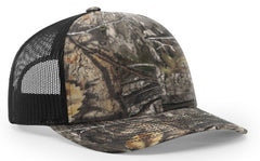 Richardson Trucker Camo Pattern Twill Trucker Mesh 112P Camo