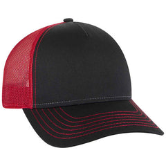 Otto Cotton Twill 5 Panel Low Profile Mesh Back Trucker Hat 102-664 (Replaces 102-1318)