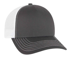 Otto Cotton Twill 5 Panel Low Profile Mesh Back Trucker Hat 102-664 (Replaces 102-1318)