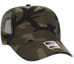 Budget Caps | Otto Foam Front High Crown Golf Mesh Back Caps 39-165